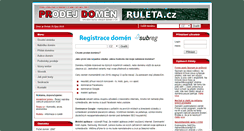 Desktop Screenshot of prdo.cz